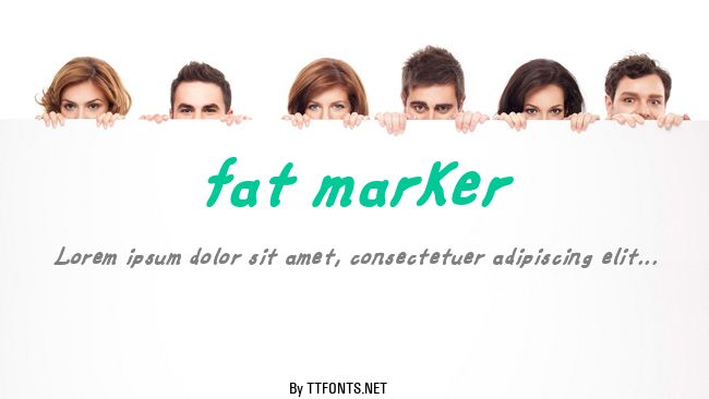 fat marker example